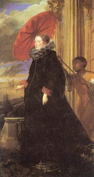 安東尼 凡 戴尅 Portrait of Marchesa Elena Grimaldi, wife of Marchese Nicola Cattaneo 安東尼 凡 戴尅 Portrait of Marchesa Elena Grimaldi, wife of Marchese Nicola Cattaneo